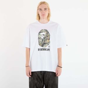 Tričko A BATHING APE Tree Edge Camo By Bathing Ape Relaxed Fit Tee White S