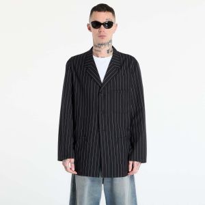 Bunda Y-3 Pinstripe Refined Wool Chore Coat Black XL