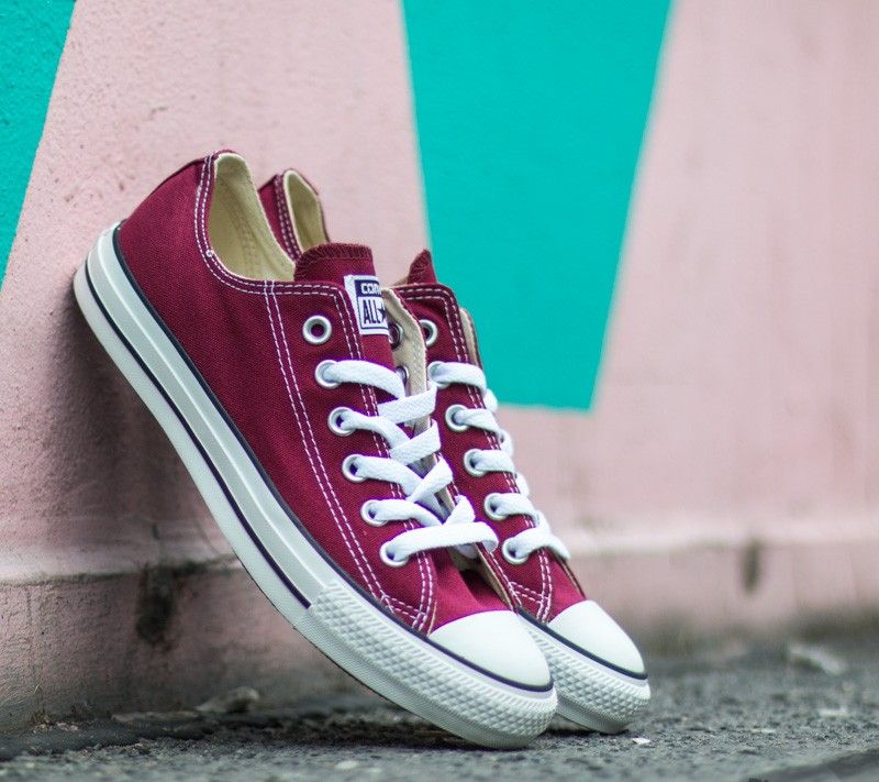 converse all star ox maroon