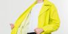 Rains LTD Curved Coat Neon Yellow galéria