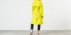 Rains LTD Curved Coat Neon Yellow galéria
