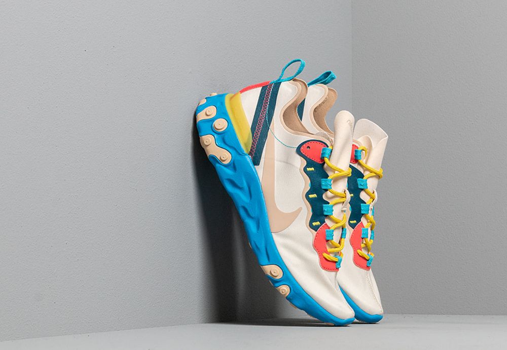 Kerl Fehler Sich Verlassen Auf Nike React Element 55 Light Cream Desert Ore Blue Fury Analysieren Zugriff Eimer