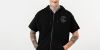 Life Is Porno Heavy Metal Vest Hoodie Black galéria