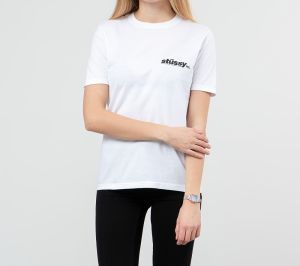 Stüssy Italic Tee White