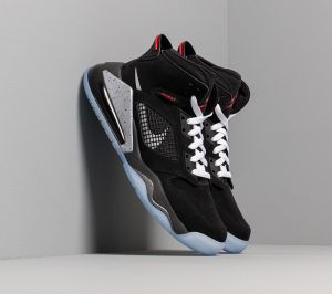 Jordan Mars 270 Black/ Reflect Silver-Fire Red-White