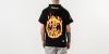 Life Is Porno Heavy Metal Vest Hoodie Fire galéria