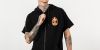 Life Is Porno Heavy Metal Vest Hoodie Fire galéria