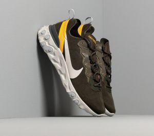 Nike React Element 55 Sequoia/ Light Bone-University Gold