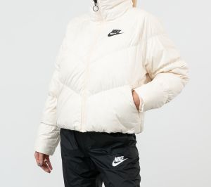 Nike Sportswear Down Fill Statement Jacket Pale Ivory/ Black