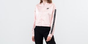 Nike Sportswear Air Track Satin Jacket Echo Pink
