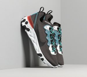 Nike React Element 55 Se Anthracite/ Blue Fury-Pure Platinum