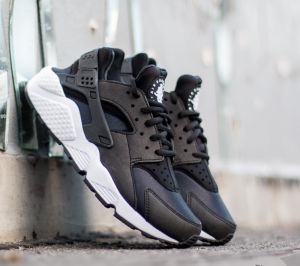 Nike Air Huarache Run Black/ Black/ White