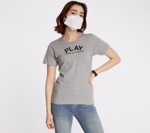 Comme des Garçons PLAY Tee Grey