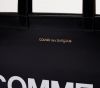 Comme des Garçons Huge Logo Tote Bag Black galéria