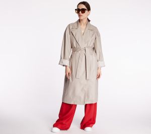 Pietro Filipi Lady's Spring Coat Beige