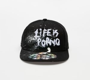 LIFE IS PORNO Panel Five Cap Black