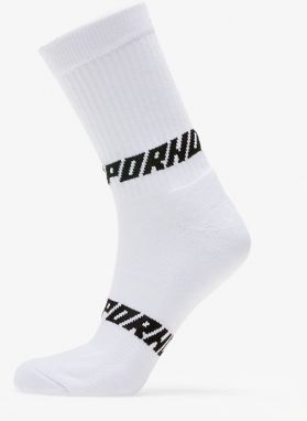 LIFE IS PORNO Rider Sox White/ Black
