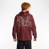 LIFE IS PORNO Windbreaker Bordeaux galéria