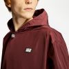 LIFE IS PORNO Windbreaker Bordeaux galéria