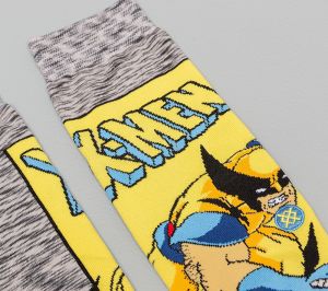 Stance x X-Men Wolverine Comic Socks Grey