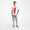 Comme des Garçons PLAY Tee White/ Red galéria