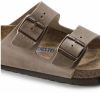 Birkenstock Arizona Soft Footbed Oiled Nubuck Leather Narrow Fit galéria