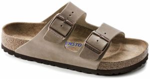 Birkenstock Arizona Soft Footbed Oiled Nubuck Leather Narrow Fit