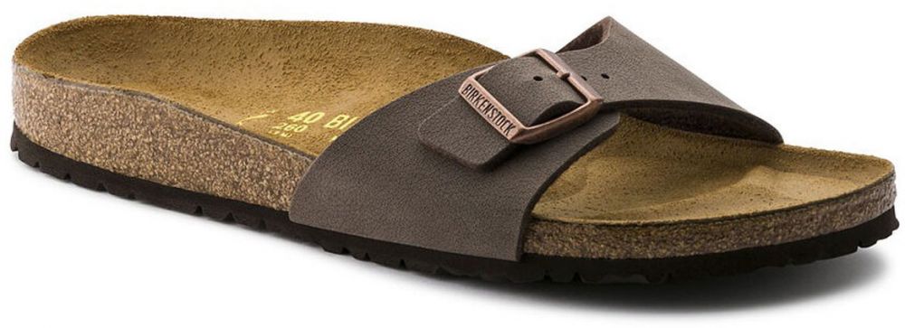 Birkenstock Madrid BF Nubuck Mocha Narrow Fit