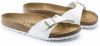 Birkenstock Madrid BS Patent White Narrow Fit galéria