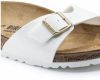 Birkenstock Madrid BS Patent White Narrow Fit galéria