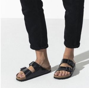 Birkenstock Arizona Patent Black Narrow Fit galéria