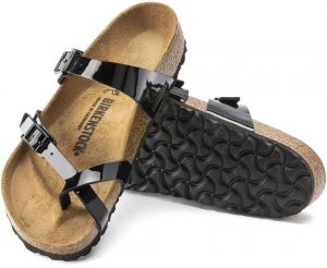 Birkenstock Mayari Birko-Flor Regular Fit Black Patent galéria