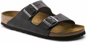 Birkenstock Arizona NU Oiled Black Narrow Fit