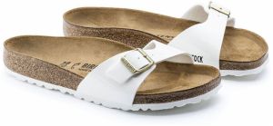 Birkenstock Madrid BS Patent White Regular Fit galéria