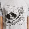 Dedicated T-shirt Stockholm Coffee Vinyl Grey Melange galéria