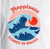 Dedicated T-shirt Visby Happiness Off-White galéria