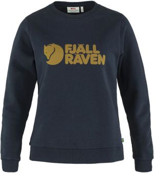 Fjällräven Logo Sweater W Dark Navy