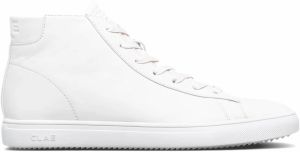 Clae Bradley Mid Tripple White Leather