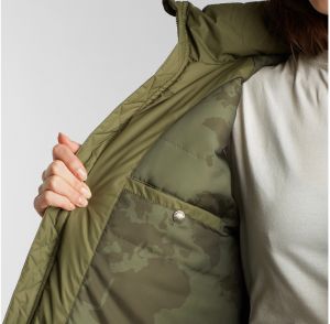 Dedicated Puffer Jacket Boden Green galéria