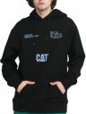 Caterpillar Painted Hoodie Black galéria