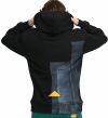 Caterpillar Painted Hoodie Black galéria