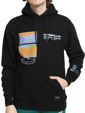 Caterpillar Fashion Pocket Hoodie Black