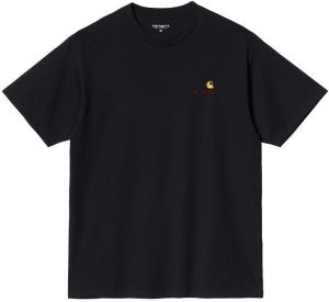 Carhartt WIP S/S American Script T-Shirt Black