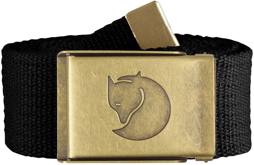 Fjällräven Canvas Bras Belt Black