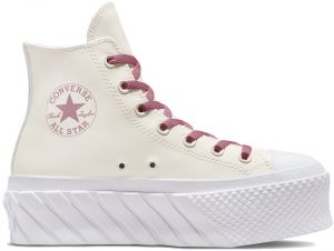 Converse Chuck Taylor All Star Lift 2X Platform Matte Metallic