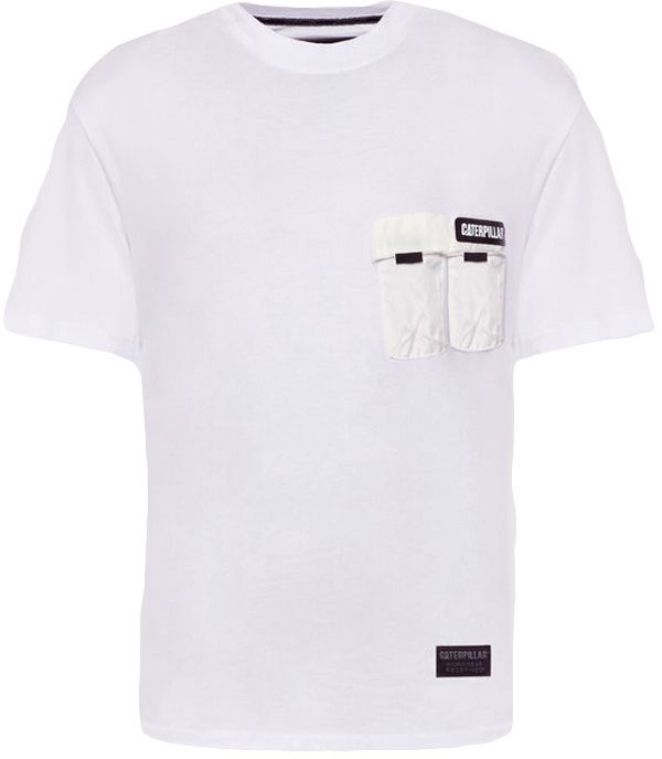 Caterpillar Multipocket T-Shirt White