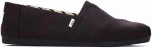 Toms Alpargata Black/Black Recycled Cotton Canvas