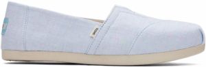 Toms Alpargata Light Blue Speckled Linene Wmn