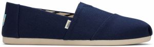 Toms Alpargata Navy Recycled Cotton Canvas