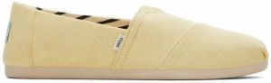 Toms Alpargata Banana Yellow Heritage Canvas Wmn